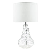Kristina Hobnail Table Lamp Clear Glass